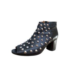 Junya Watanabe Leather Studded Boots Comme Des Garcon -  Size 8